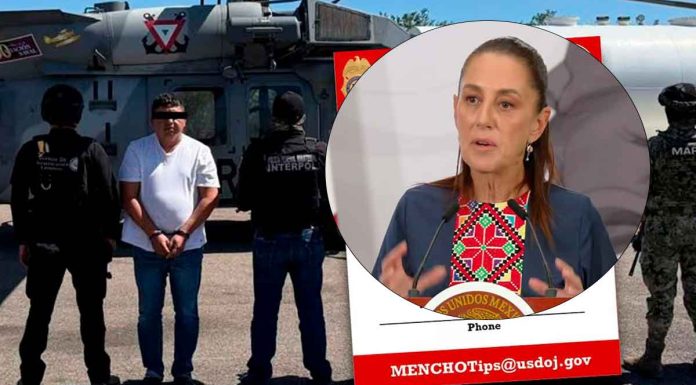 Cae “El Jardinero”: Sheinbaum destaca operativo clave contra el CJNG