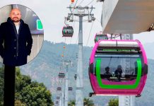 El teleférico de Uruapan suspendió operaciones por tormenta eléctrica, siguiendo protocolos de aeronáutica, informó el subsecretario de Obras