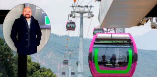 El teleférico de Uruapan suspendió operaciones por tormenta eléctrica, siguiendo protocolos de aeronáutica, informó el subsecretario de Obras