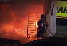 Incendio consume bodega en colonia Las Fuentes de Zamora; no hubo personas lesionadas