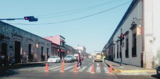Corte vial en la Avenida Madero por trabajos previos al aniversario de Morelia