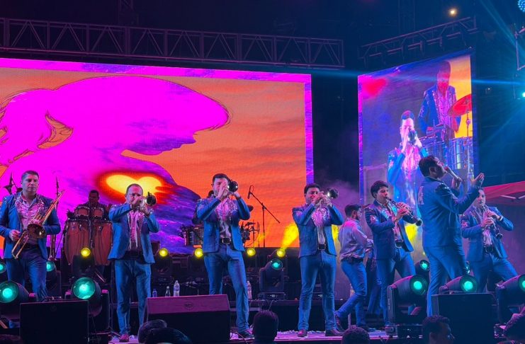 Morelia festeja en grande: más de 60 mil personas abarrotan el Centro Histórico en su 485 aniversario