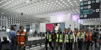 Falsa amenaza de bomba activa operativo y provoca retrasos en el AICM