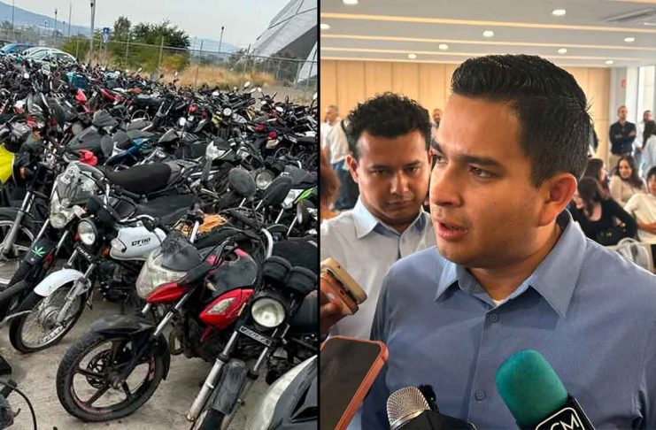 Retiran más de 150 motocicletas en Morelia por irregularidades y posible vínculo con crimen organizado