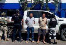 Aseguran a dos hombres armados tras operativo interinstitucional en Lázaro Cárdenas