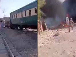 #VIDEO // Ataque con explosivos contra tren en Pakistán deja decenas de víctimas