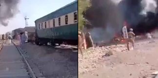 #VIDEO // Ataque con explosivos contra tren en Pakistán deja decenas de víctimas