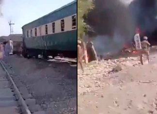 #VIDEO // Ataque con explosivos contra tren en Pakistán deja decenas de víctimas
