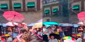 #VIDEO// BTS llega a Palacio Nacional: fans abarrotan el Zócalo previo a reunión con Sheinbaum