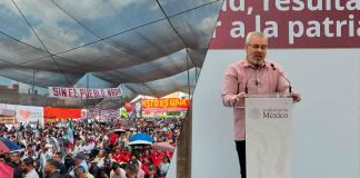 Bedolla llama a defender la patria rumbo a las elecciones