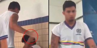 #VIDEO || Golpiza en salón de clases termina con estudiante detenido y una ola de indignación en Brasil