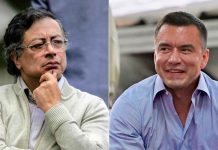 Gustavo Petro acusa al gobierno ecuatoriano de intentar influir en el proceso electoral.