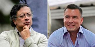Gustavo Petro acusa al gobierno ecuatoriano de intentar influir en el proceso electoral.