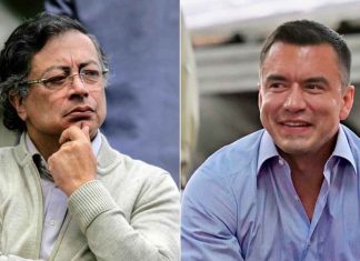Gustavo Petro acusa al gobierno ecuatoriano de intentar influir en el proceso electoral.