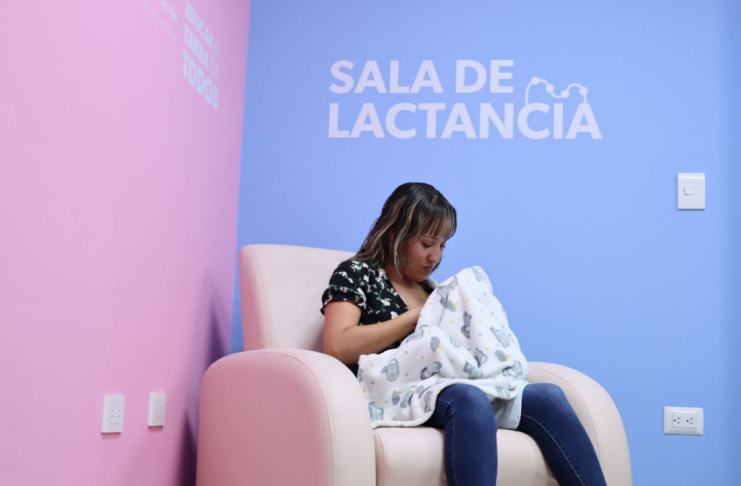Seimujer garantiza maternidades dignas con 18 salas de lactancia en instituciones públicas