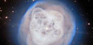 El Telescopio Gemini North captó una estrella moribunda.