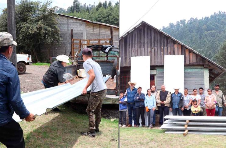 Con entrega de apoyos en El Tzintzun, inicia el programa municipal FORTABICOM en Acuitzio del Canje