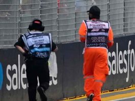 #VIDEO Un cómico momento durante el Gran Premio de Singapur en la Formula 1