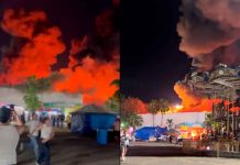 VIDEO | Tragedia en Feria: Mueren 5 personas tras fuerte incendio en la Nave 1 del Parque Tabasco