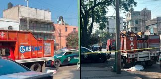 #VIDEO // Tragedia en la GAM: repartidor pierde la vida tras ser atropellado por unidad de gas