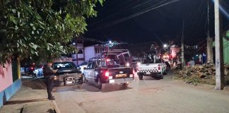 Hombre es baleado en Toreo El Bajo, Uruapan