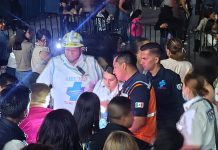 Mujer se accidenta durante el concierto de Marco Antonio Solís