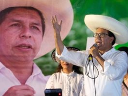 Izquierdista sorprende y avanza a segunda vuelta presidencial en Perú