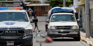 Ejecutan a “El Chino” a bordo de su bicicleta, en la Generalísimo Morelos