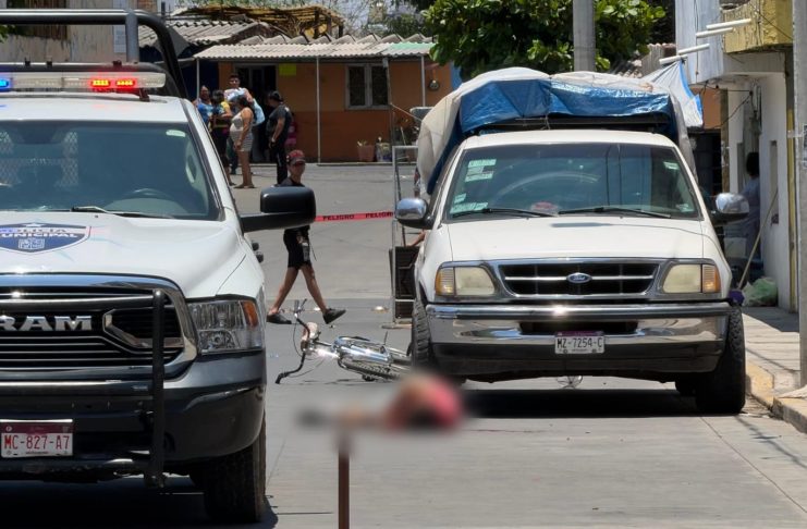 Ejecutan a “El Chino” a bordo de su bicicleta, en la Generalísimo Morelos
