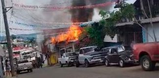 #VIDEO // Incendio consume vivienda en la colonia Observatorio, de Uruapan
