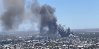 Tragedia en Plaza Fiesta Las Palmas de Los Mochis deja cinco muertos y severos daños