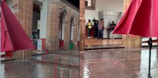 Lluvias afectan varias zonas de Morelia