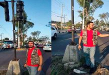 Motociclistas de Michoacán buscan reparar semáforo tras accidentes mortales en Morelia