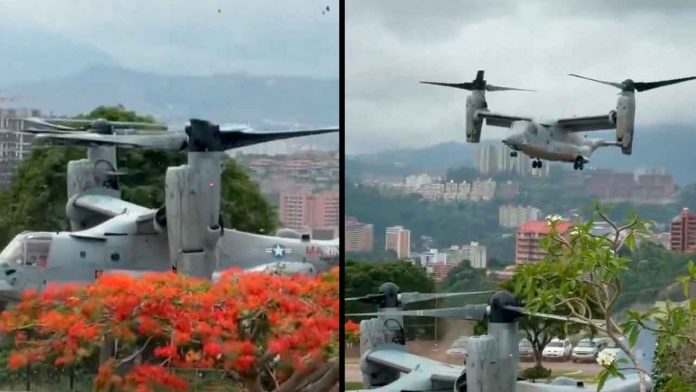 Movilización-aérea-en-Caracas