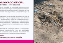 Ayuntamiento se pronuncia tras muerte de jornaleros por explosión de mina en Michoacán