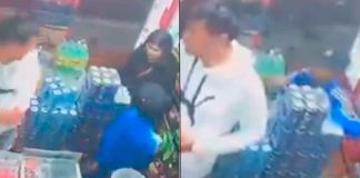 #VIDEO // Pareja utiliza a su hijo de 8 años para robar en una tienda de Puebla