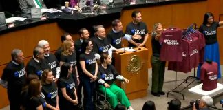 #VIDEO // Senado se vuelve “tianguis” político en plena discusión de reforma judicial