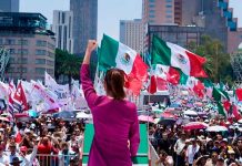 Sheinbaum arremetió contra los gobiernos neoliberales durante su informe de actividades, por haber permitido la intromisión de Estados Unidos