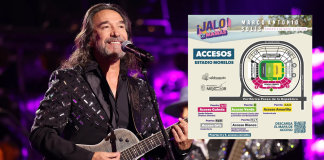 Listos los accesos al Estadio Morelos para el concierto del Buki
