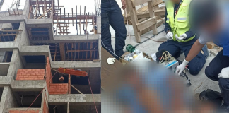 Albañil cae de tres metros de altura y se encaja una varilla, al sur de Morelia