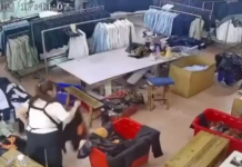 #VIDEO // Niño muere sepultado bajo la ropa que su madre apilaba en el trabajo