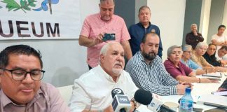 Integrantes del SUEUM rechazan renuncia de Eduardo Tena