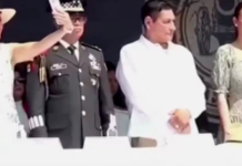 #video || Selfie en acto solemne: diputada del PVEM desata críticas por romper protocolo cívico en Cuautla