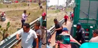 #VIDEO // Tensión en Oaxaca: docentes reportan ataque armado durante bloqueo carretero