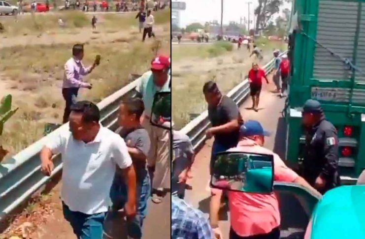 #VIDEO // Tensión en Oaxaca: docentes reportan ataque armado durante bloqueo carretero