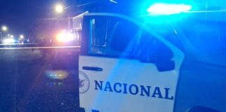 Motociclistas derrapan en la carretera Uruapan-San Juan; hay un muerto y un herido