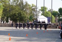 #Video || Primer y segundo lugar en concurso nacional de banda de guerra de PREFECO son para Michoacán