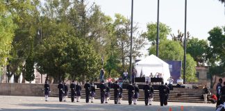#Video || Primer y segundo lugar en concurso nacional de banda de guerra de PREFECO son para Michoacán
