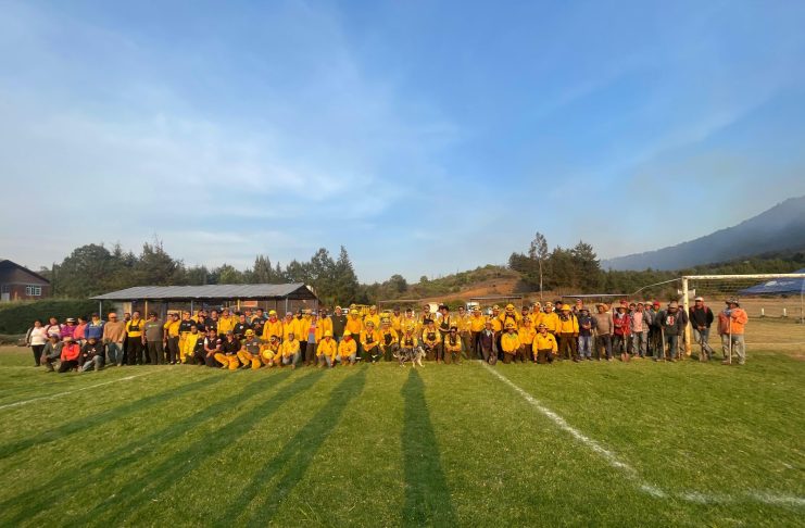 Incendio forestal en el Cerro del Estribo controlado en un 80 %