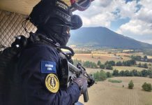 Helicópteros armados y fuerzas federales blindan la Meseta Purépecha; autoridades reportan situación bajo control